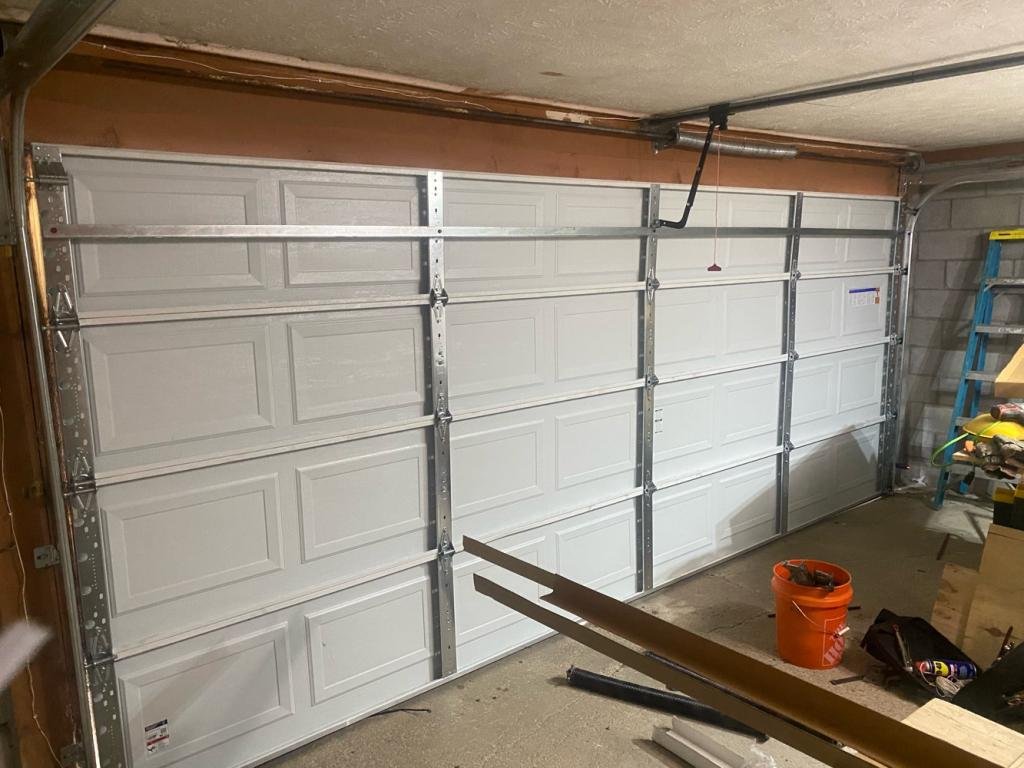 garage door replacement.