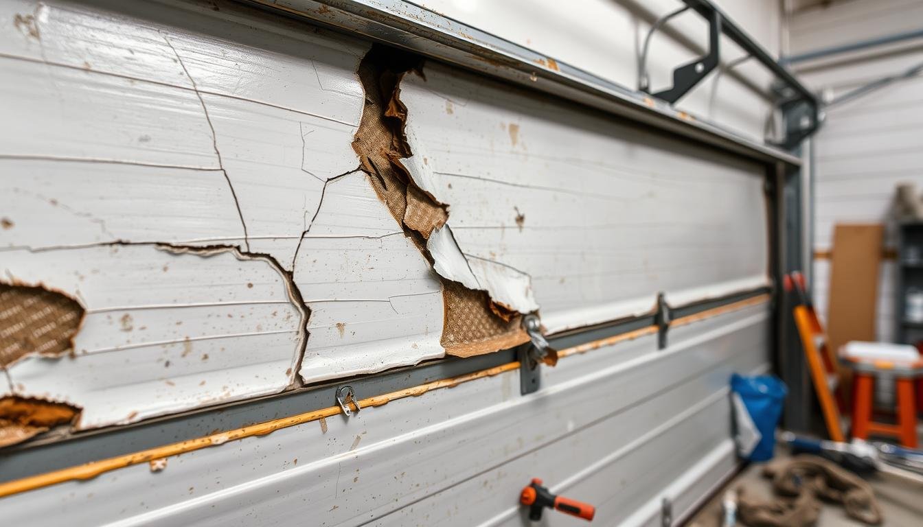 Damaged Sectional Panel Replacement